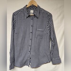 Old Navy Shrunken Boyfriend Shirt Size Large